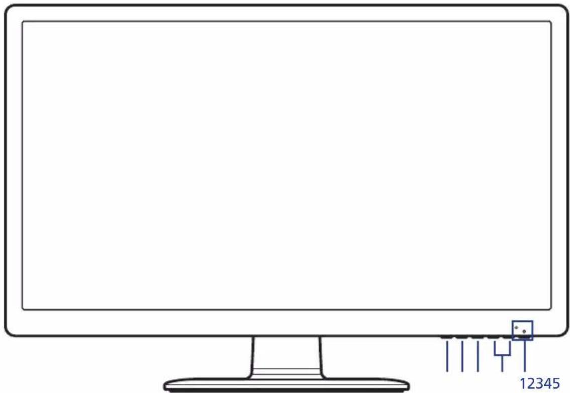 ACER G226H - Users controls - 1