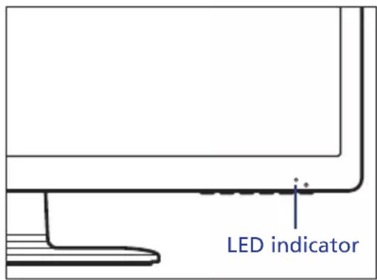 ACER G226H - Mode LED light - 1