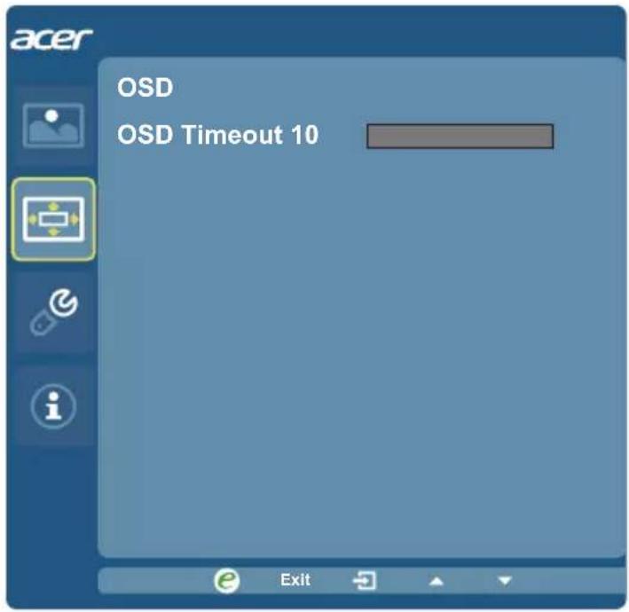 ACER G226H - OSD Menu - 2