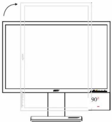 ACER B223PWL - Screen position adjustment - 4