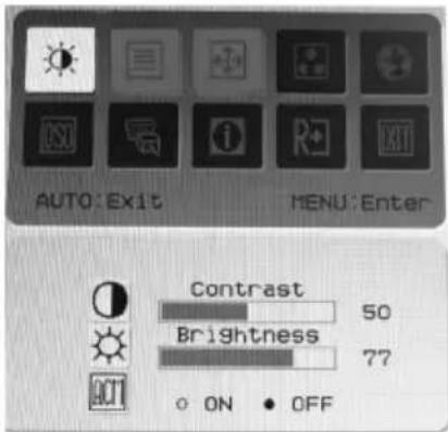 ACER V243PHL - How to adjust a setting - 3