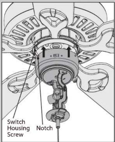 HUNTER Builder Elite 53240 - Switch Housing - 6