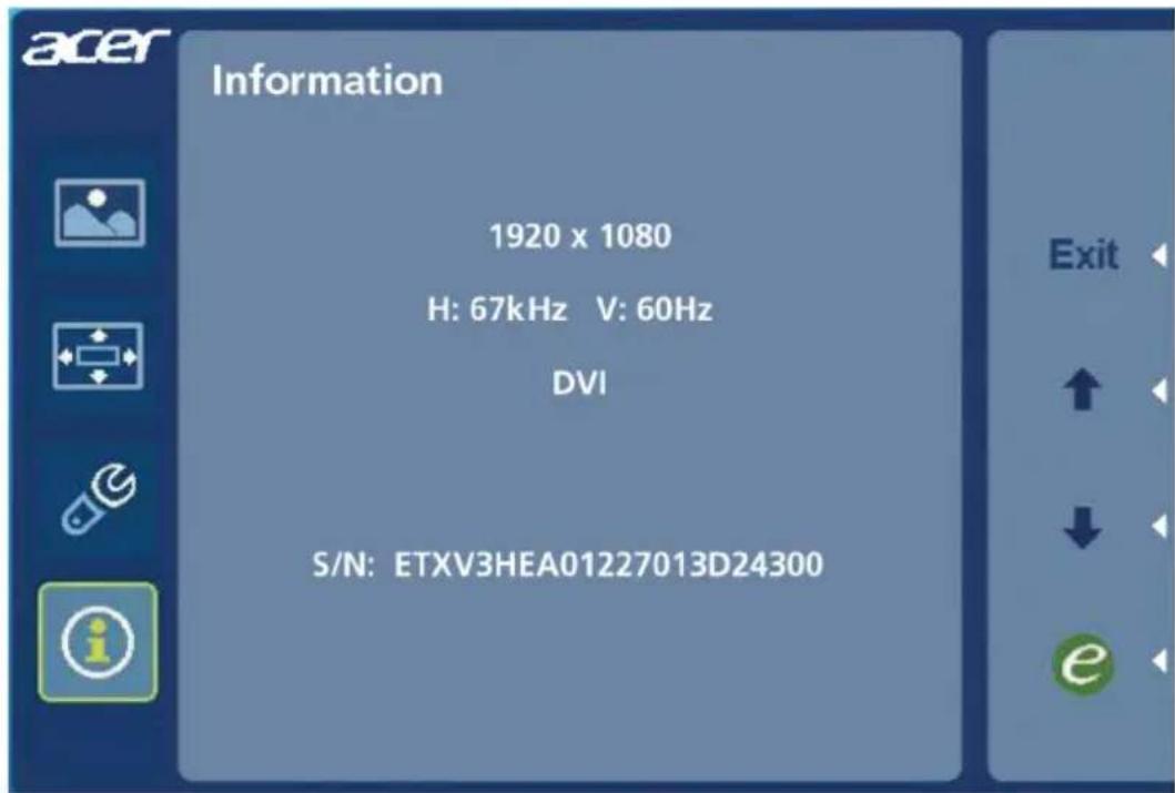 ACER B246H - Product information - 1