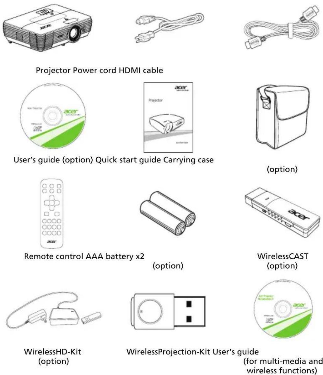 ACER V6820i - Package Overview - 1