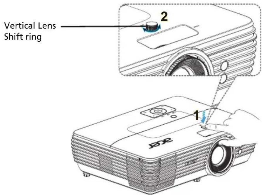 Vertical Lens Shift ring 2 1