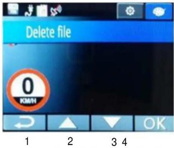 Delete file 0 KM/H 1 2 3 4 OK