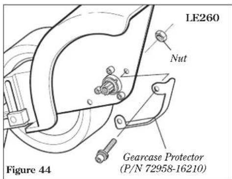 Shindaiwa T260X - Inspect the Gearcase Protector - 1