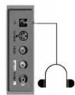 LG RT-29FD15VX - Гнездо для наушников (не во всех моделях) - 5