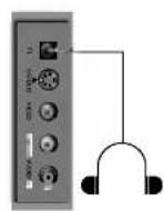 LG RT-29FE60RX - Гнездо для наушников (не во всех моделях) - 5