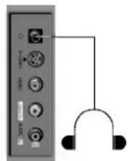 LG RT-29FA55RB - Гнездо для наушников (не во всех моделях) - 5