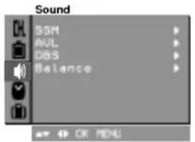 LG RT-29FA55RB - Настройка звука - 1