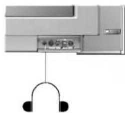 LG RT-29FA55RB - Гнездо для наушников (не во всех моделях) - 4