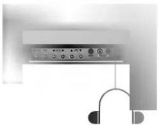 LG RT-21FA32X - Гнездо для наушников (не во всех моделях) - 1
