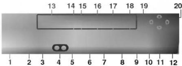 LG KF-14P22B - Передняя панель - 2