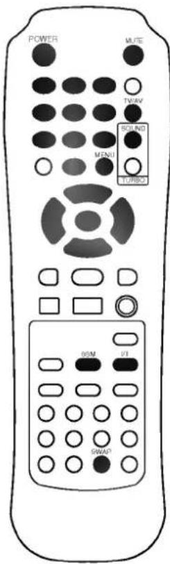 LG CT-29K37E - Выбор языка экранной информации (не во всех моделях) - 1