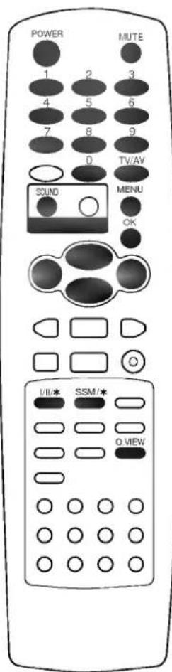 LG CT-21Q45VE - Управление основными функциями ателевизора - 1