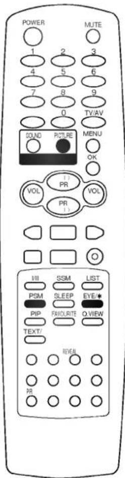 LG CT-21Q45VE - Выбор функции "Турбо изображение" (не во всех моделях) - 3