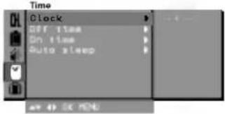 LG CT-20T25M - Установите часы - 1