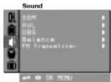LG CT-20T25M - Настройка звука (не во всех моделях) - 1