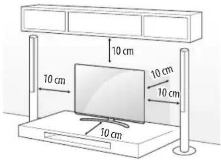 LG 43NANO796NF - Mounting on a Table - 1