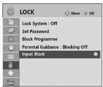 LG 37LH3020 - EXTERNAL INPUT BLOCKING - 1