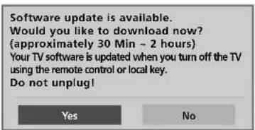 LG 37LH3020 - \* When setting "Software Update" - 1
