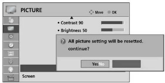 LG 37LH3020 - PICTURE RESET - 2