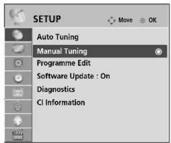 LG 37LH3020 - MANUAL PROGRAMME TUNING (IN ANALOGUE MODE) - 1