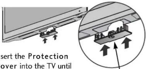 LG 37LH3020 - NOT USING THE DESK-TYPE STAND - 3