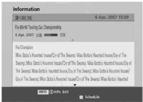 LG 37LH3020 - Button Function in Extended Description Box - 5