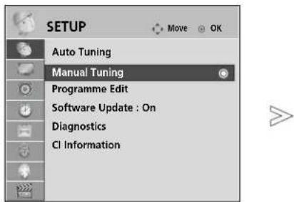 LG 37LH3020 - MANUAL PROGRAMME TUNING (IN DIGITAL MODE) - 1