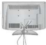 LG 37LH3020 - BACK COVER FOR WIRE ARRANGEMENT - 1