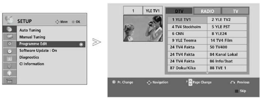 LG 37LH3020 - PROGRAMME EDIT - 1