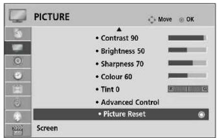 LG 37LH3020 - PICTURE RESET - 1