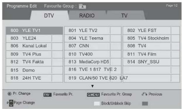 LG 22LD355 - PROGRAMME EDIT - 2