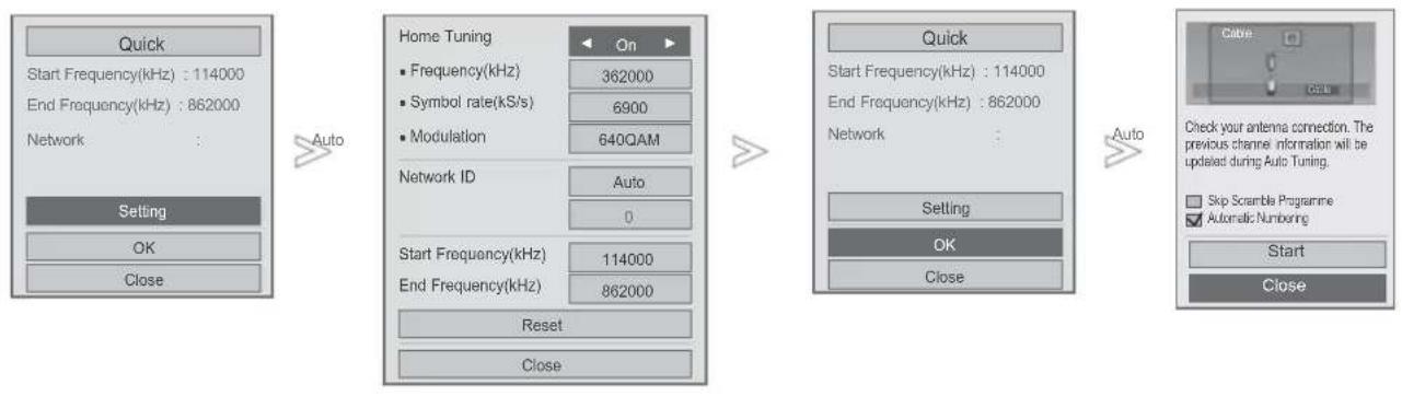 LG 22LD355 - ■ When you select the Quick, - 1
