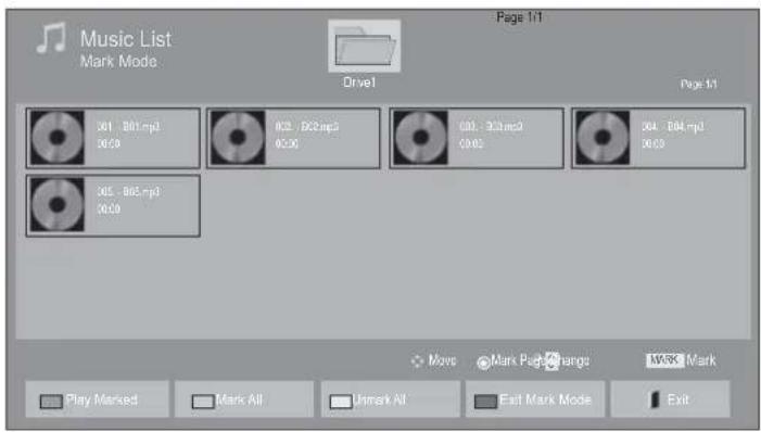 LG 22LD355 - ■ When selected music files are played - 1