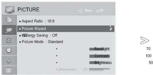 LG 22LD355 - PICTURE WIZARD - 1