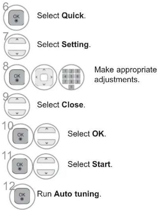 LG 22LD355 - ■ When you select the Quick, - 2