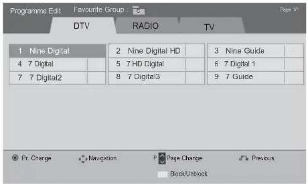 LG 22LD355 - BLOCK PROGRAMME - 2