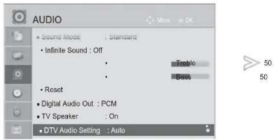 LG 22LD355 - DTV AUDIO SETTING (IN DIGITAL MODE ONLY) - 1