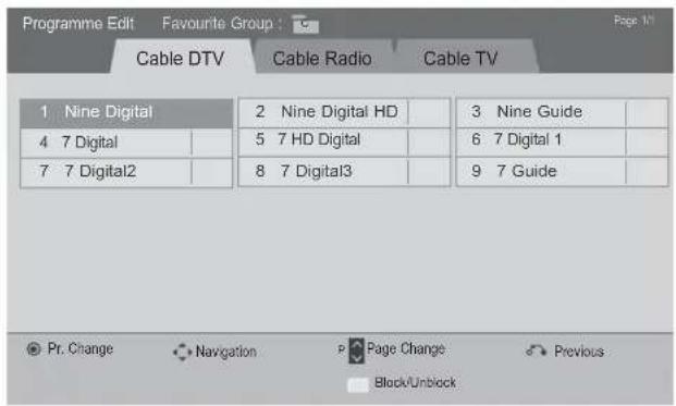 LG 22LD355 - BLOCK PROGRAMME - 3