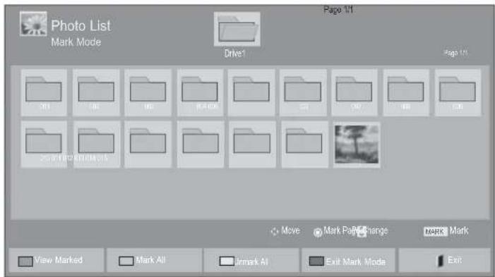 LG 22LD355 - ■ When selected photo files are displayed - 1