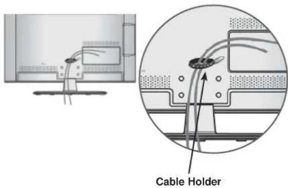 LG 22LD355 - BACK COVER FOR WIRE ARRANGEMENT - 1