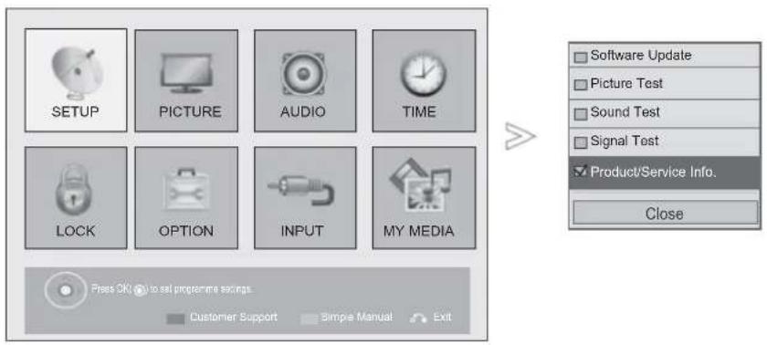 LG 22LD355 - PRODUCT/SERVICE INFORMATION - 1