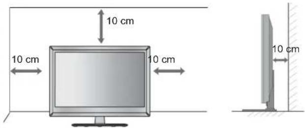 LG 22LD355 - DESKTOP PEDESTAL INSTALLATION - 1