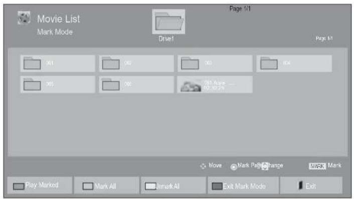 LG 22LD355 - ■ When selected movie files are played - 1