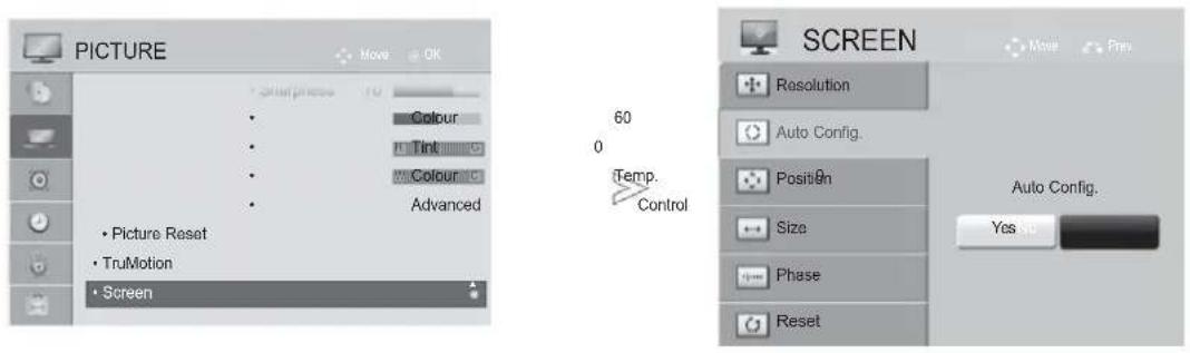 LG 22LD355 - Auto configure - 1