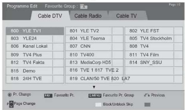 LG 22LD355 - PROGRAMME EDIT - 3