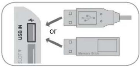 LG 22LD355 - WHEN CONNECTING A USB DEVICE - 1